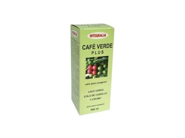 Integalia Cafe Verde Plus Jarabe 500Ml