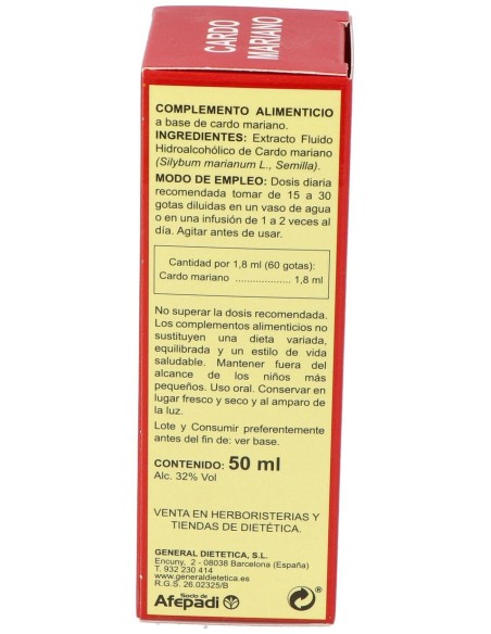 Integralia Extracto Cardo Mariano 50Ml