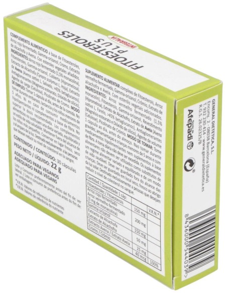 Fitoesteroles Plus 30Cap.