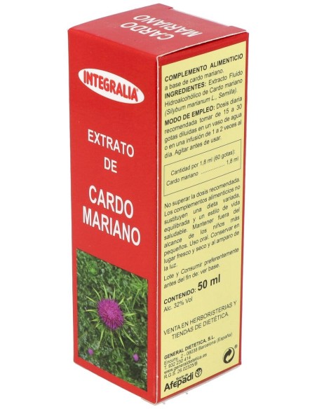 Integralia Extracto Cardo Mariano 50Ml