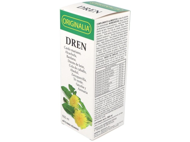 Dren Originalia Jarabe 500Ml.