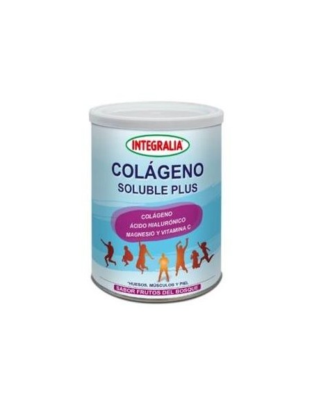 Integralia Colágeno Soluble Plus Hialurónico Magnesio Sabor Frutas Del Bosque 360G