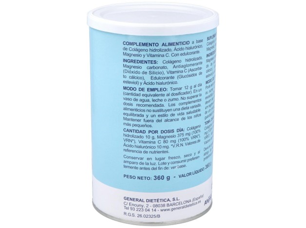 Integralia Colágeno Soluble Plus Hialurónico...