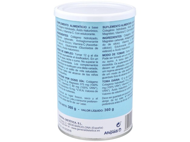 Integralia Colágeno Soluble Plus Hialurónico...