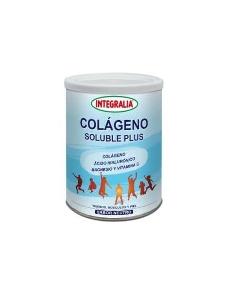 Integralia Colágeno Soluble Plus Hialurónico Magnesio Sabor Neutro 360G