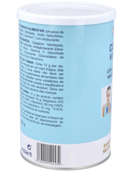 Integralia Colágeno Soluble Plus Hialurónico Magnesio Sabor Neutro 360G
