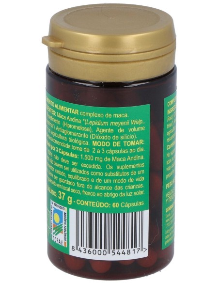 Integralia Maca Andina Bio 60Caps