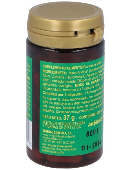 Integralia Maca Andina Bio 60Caps