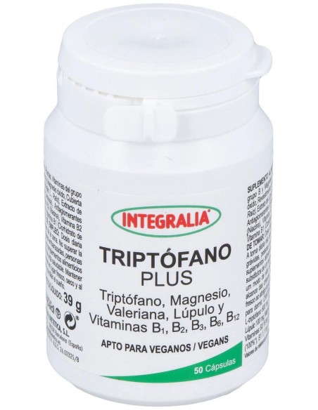Integralia Triptófano Plus 50Caps