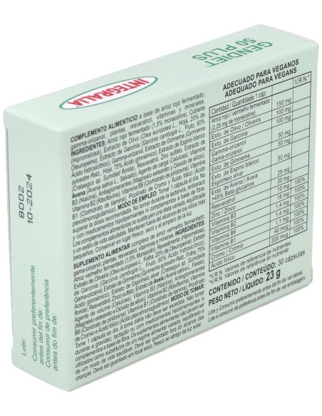 Integralia Gendiet 50 Plus 30Caps