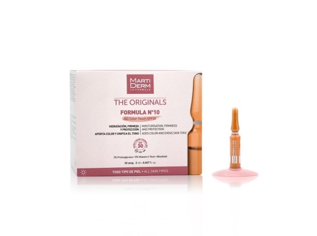 Martiderm Ampollas FORMULA Nº10 HD Color Touch...