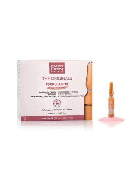 Martiderm Ampollas FORMULA Nº10 HD Color Touch SPF30 30 Ampollas