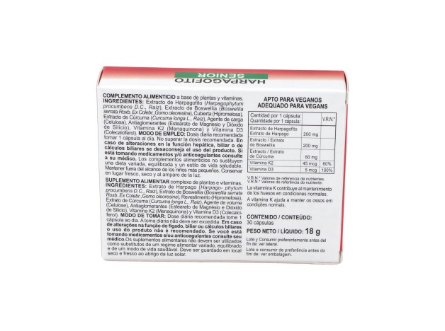 Integralia Harpagofito Senior 30 Comp