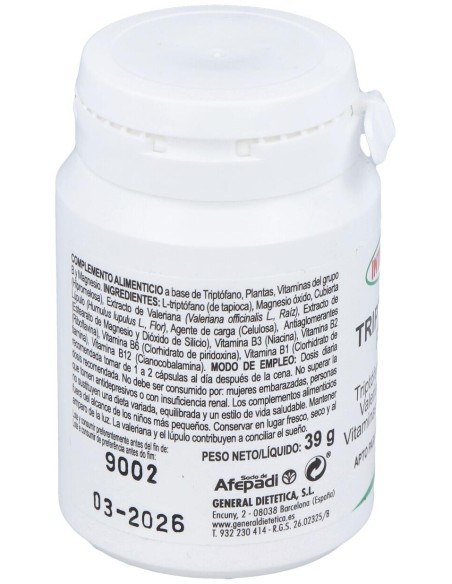 Integralia Triptófano Plus 50Caps