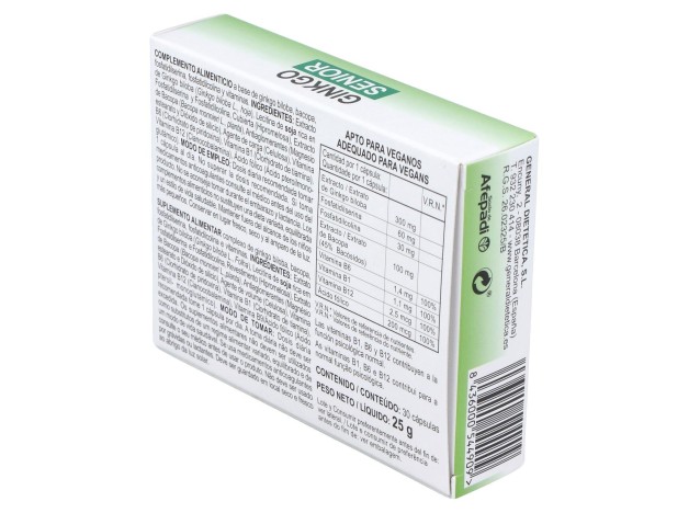 Integralia Ginkgo Senior Complemento...