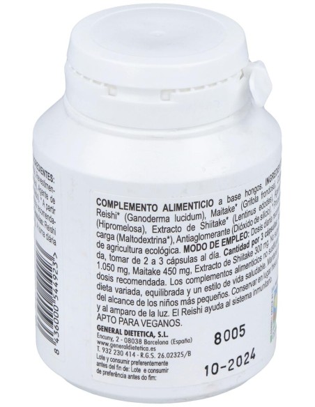 Integralia Super Reishi Plus 90 Cápsulas