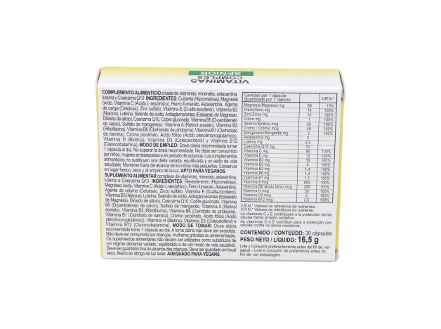 Integralia Vitaminas Complex Senior Complemento...