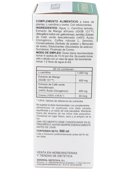 Integralia Slim Originalia 500Ml