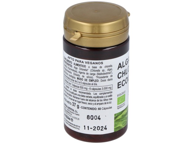 Alga Chlorella Ecologica Integralia 60 Capsulas