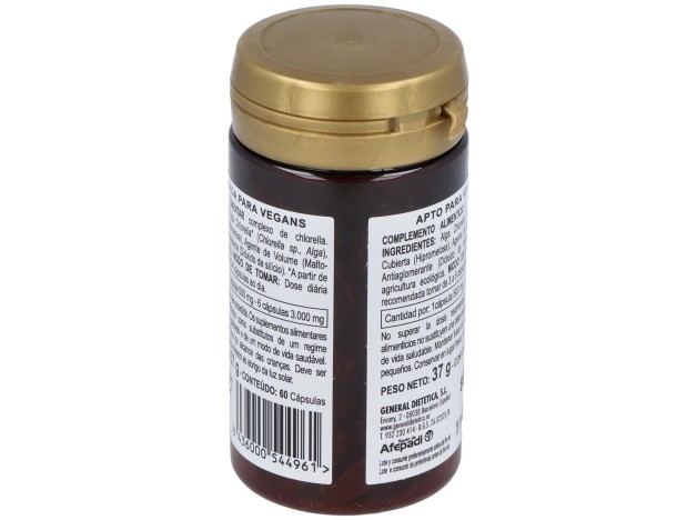 Alga Chlorella Ecologica Integralia 60 Capsulas