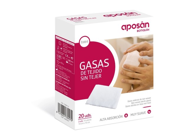 Aposan Gasa Esteril Tejido Sin Tejer 20 Uds