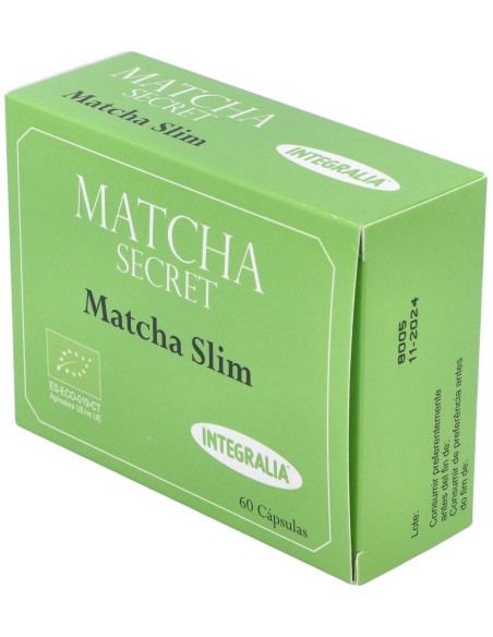 Té Matcha + Alcachofa + Cardo Mariano Integralia 60 Capsulas