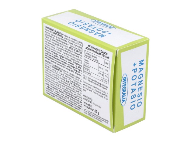 Integralia Magnesio Potasio 60Caps