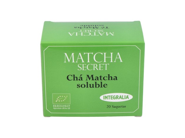 Té Matcha Ecologico Soluble Integralia 20 Sobres