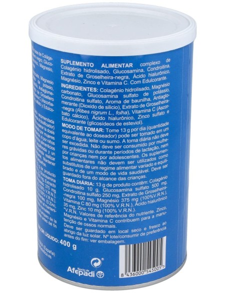 Integalia Colageno Soluble Forte Flex Sabor Vainilla 400G