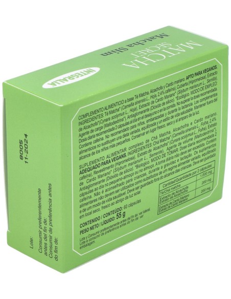 Té Matcha + Alcachofa + Cardo Mariano Integralia 60 Capsulas