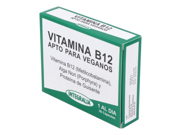 Vitamina B12 Integralia 30 Capsulas