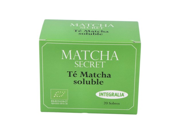Té Matcha Ecologico Soluble Integralia 20 Sobres