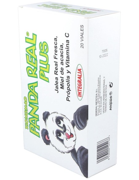 Xiongmao Panda Real Plus 20 Viales Integralia