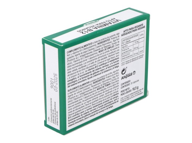 Vitamina B12 Integralia 30 Capsulas
