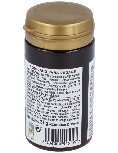 Integralia Alga Klamath Eco 60Caps