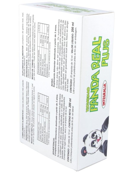 Xiongmao Panda Real Plus 20 Viales Integralia