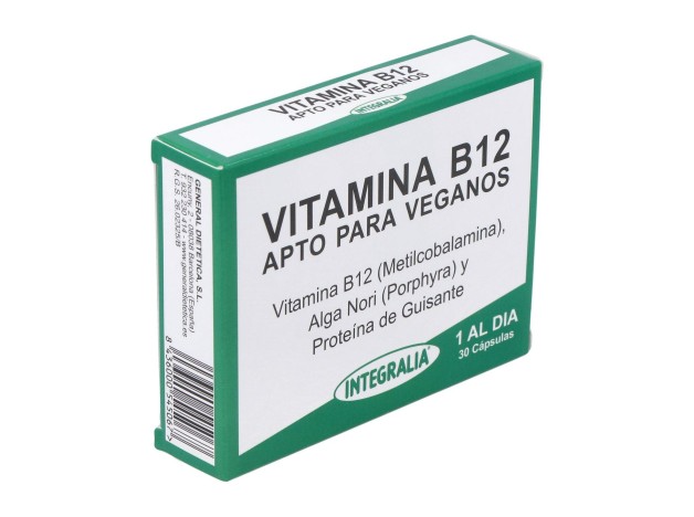 Vitamina B12 Integralia 30 Capsulas