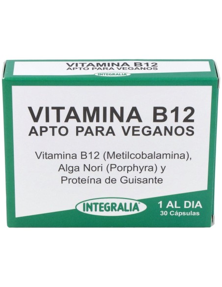 Vitamina B12 Integralia 30 Capsulas