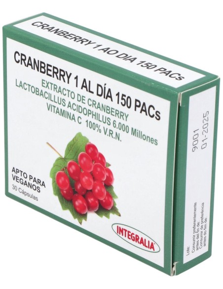 Cranberry 1 Al Dia 150Pacs 30Cap.