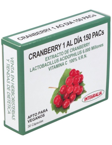 Cranberry 1 Al Dia 150Pacs 30Cap.