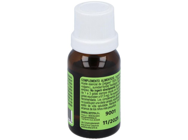 Integralia Oregano Aceite Esencial Eco 15Ml