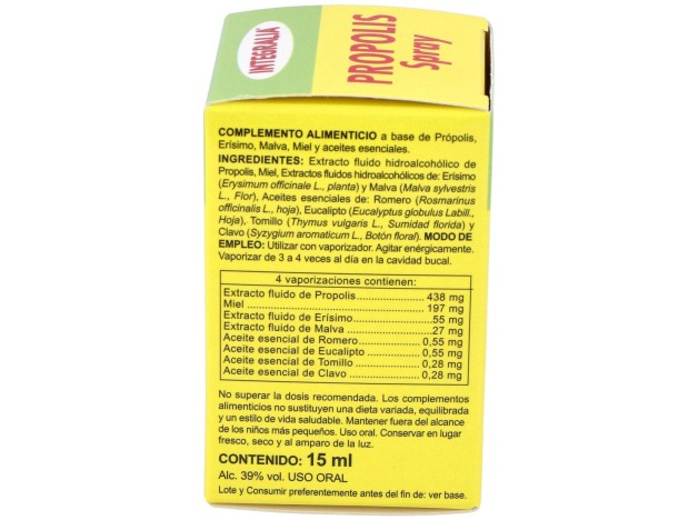 Integralia Propolis Erisimo Spray Oral 15Ml
