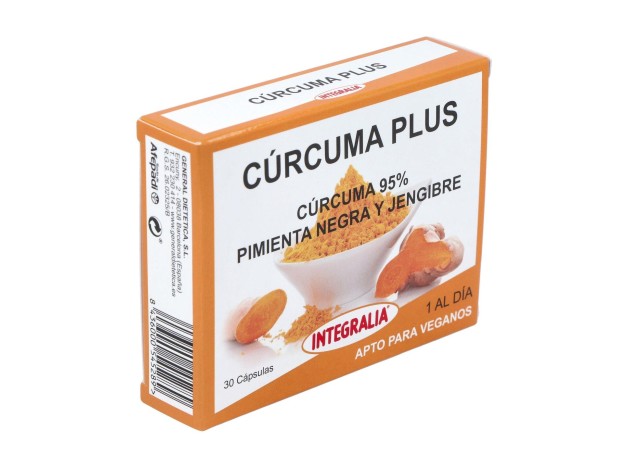 Integralia Curcuma Plus Con Pimienta Negra Y...