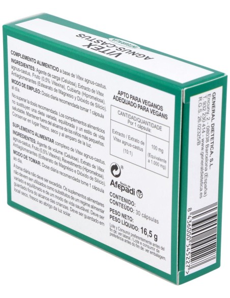 Integralia Vitex Agnus-Castus 30Caps