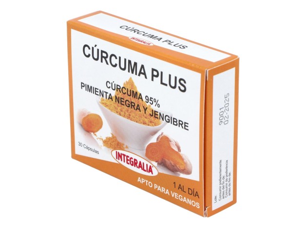 Integralia Curcuma Plus Con Pimienta Negra Y...