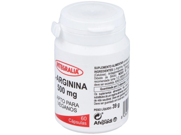 Integralia Arginina 500Mg 60Caps