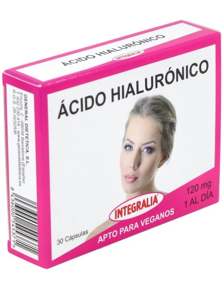 Integralia Ácido Hialurónico 120Mg 30Caps