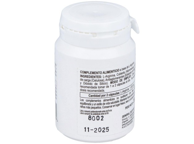 Integralia Arginina 500Mg 60Caps