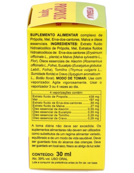 Integralia Spray Propolis Con Erisimo 30Ml