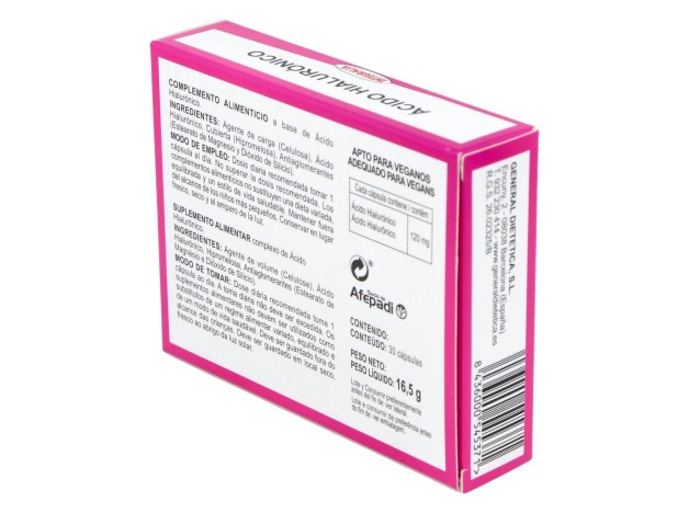 Integralia Ácido Hialurónico 120Mg 30Caps